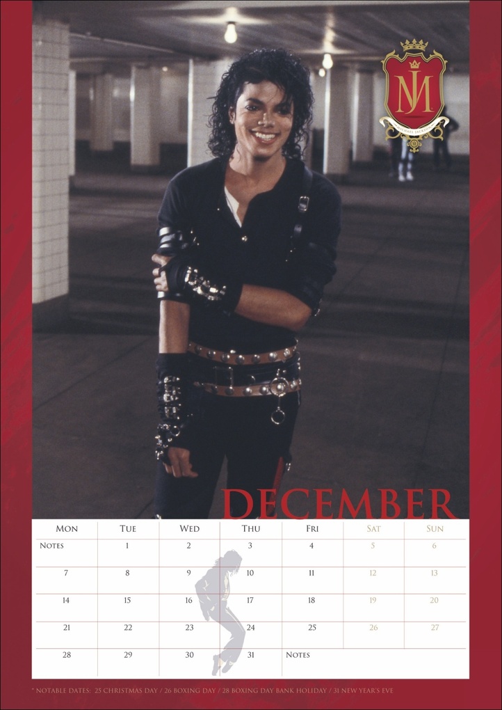 Weitere Ansicht: Michael Jackson Posterkalender 2026 | Michael Jackson