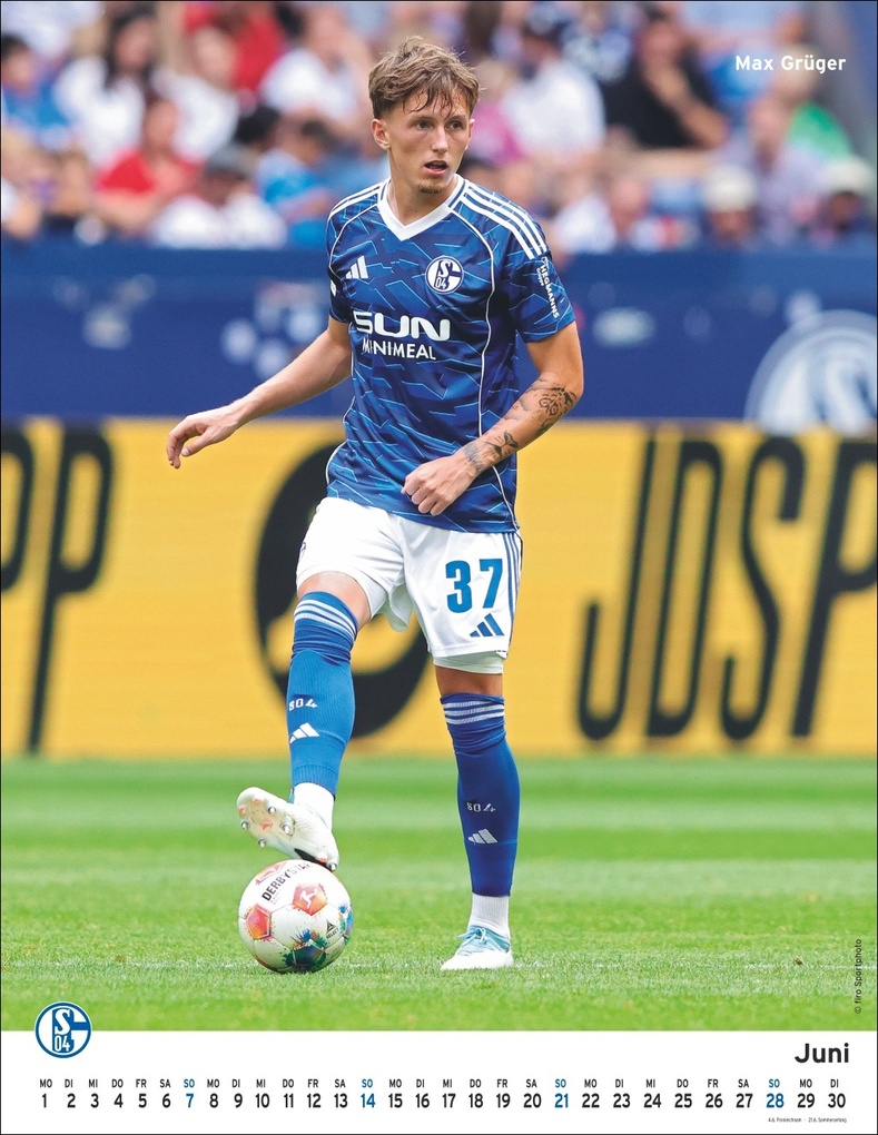 Weitere Ansicht: Schalke 04 Posterkalender 2026
