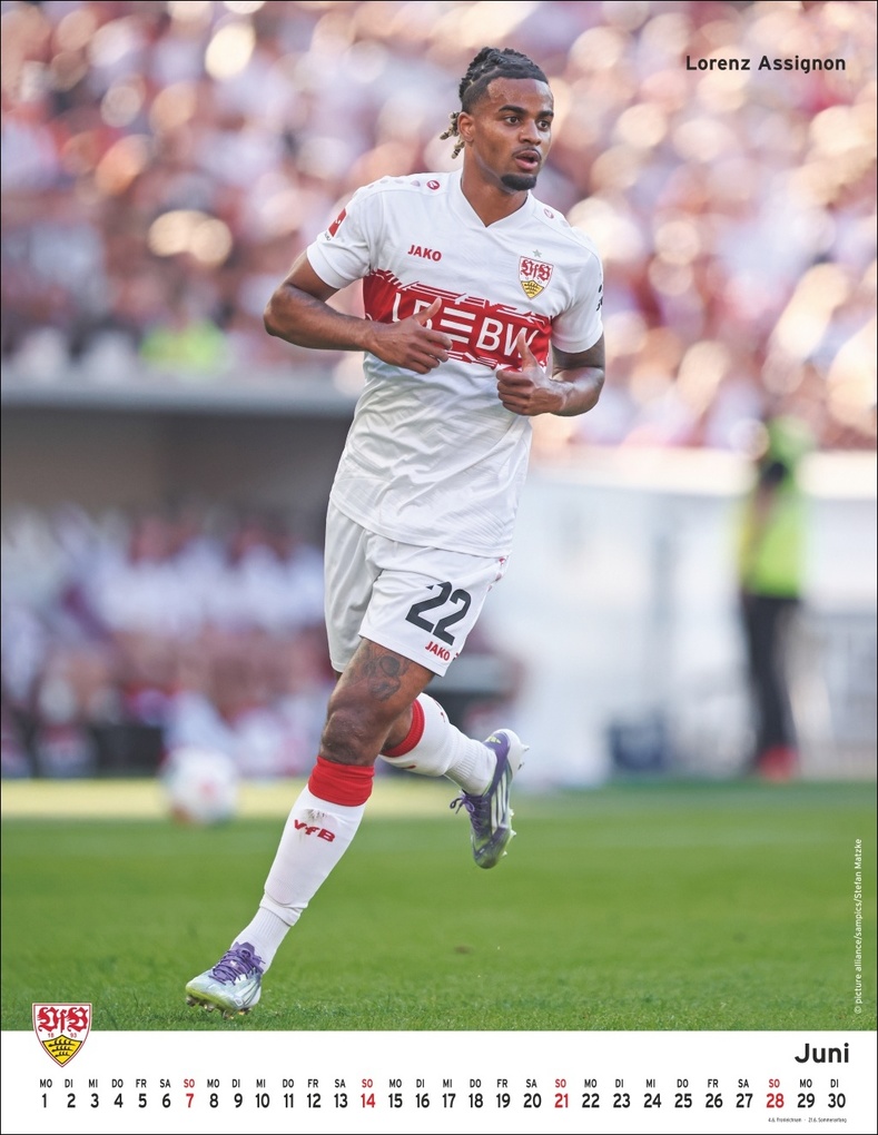 Weitere Ansicht: VfB Stuttgart Posterkalender 2026