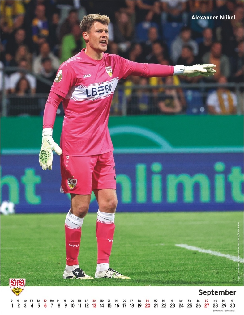 Weitere Ansicht: VfB Stuttgart Posterkalender 2026