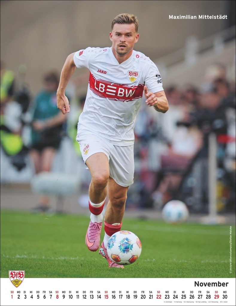 Weitere Ansicht: VfB Stuttgart Posterkalender 2026
