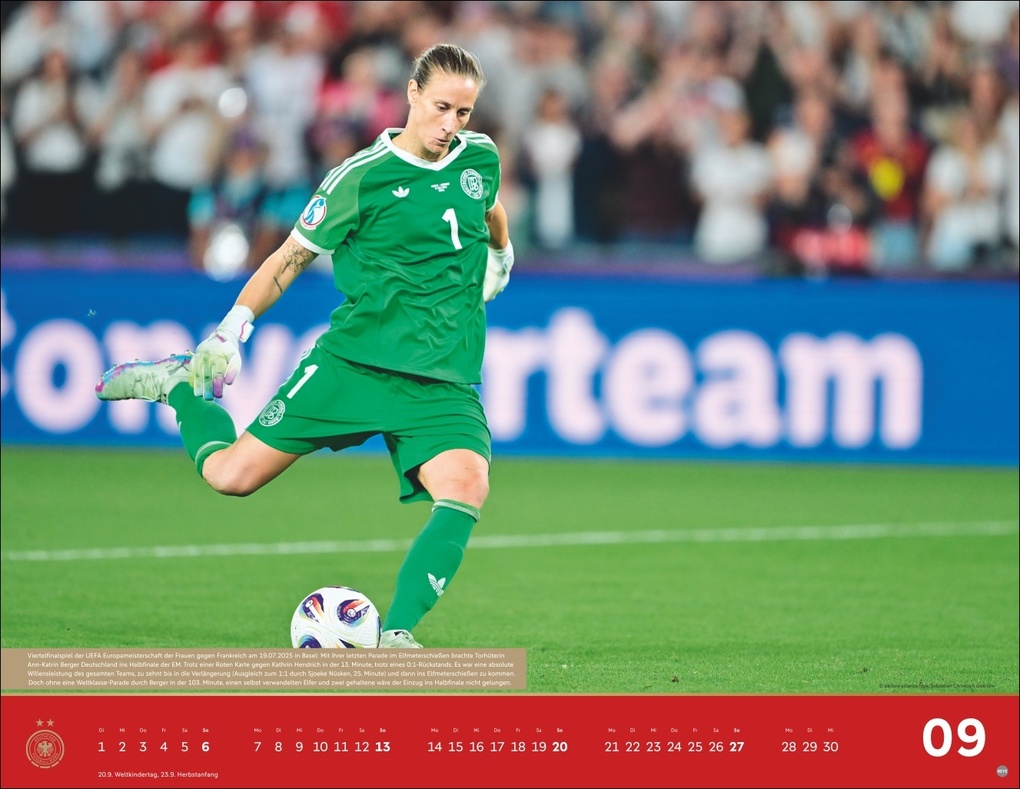 Weitere Ansicht: DFB Frauen Posterkalender 2026