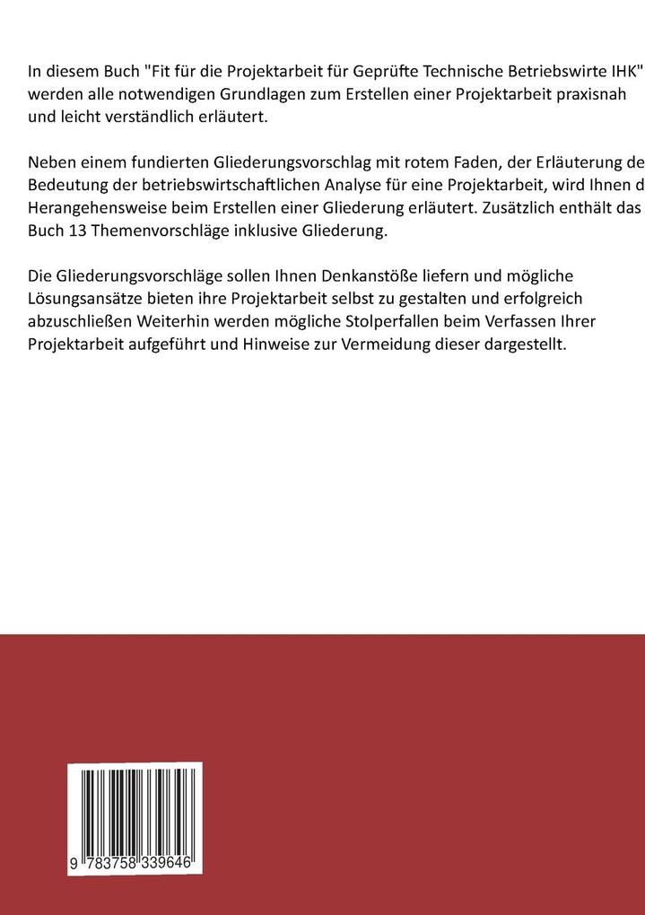 Weitere Ansicht: Fit für die Projektarbeit | Michael Fischer, Thomas Weber