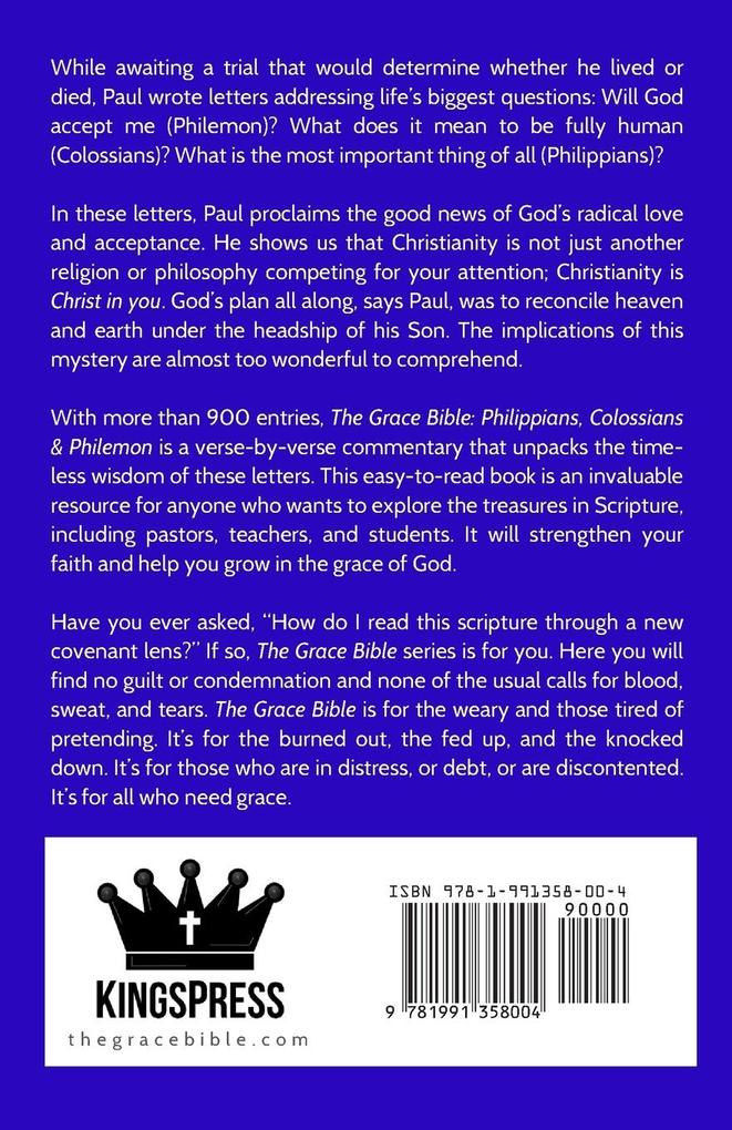 Weitere Ansicht: The Grace Bible | Paul Ellis