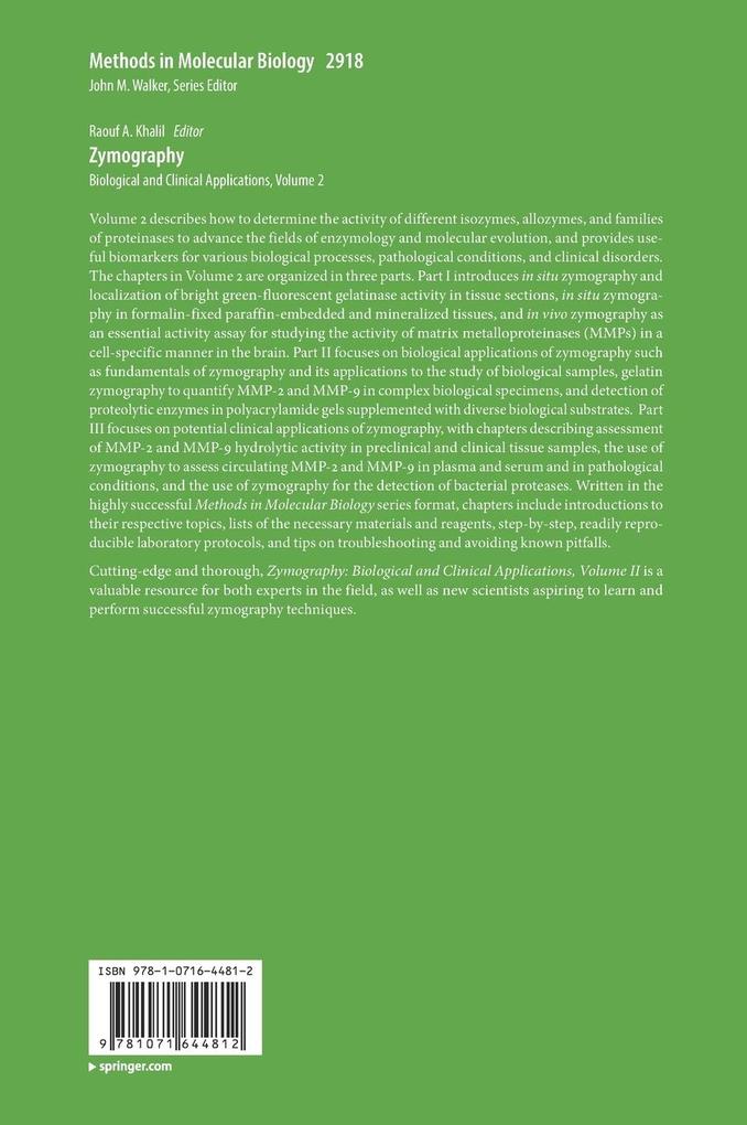 Weitere Ansicht: Zymography