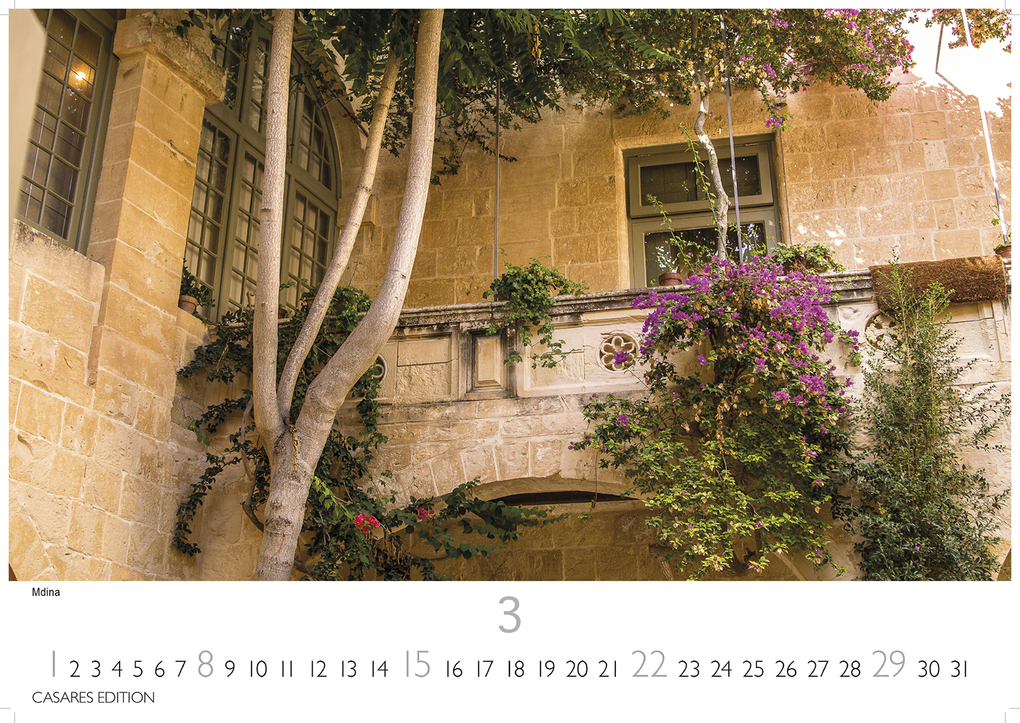 Weitere Ansicht: Malta Kalender 2026 - Wandkalender | Fotokalender Südeuropa 24x35cm - Hochwertiger . mit atemberaubenden Fotos von Malta - ideal für Liebhaber der Insel und Reiseliebhaber. | H. W. Schawe