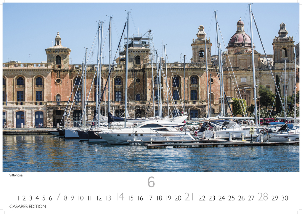 Weitere Ansicht: Malta Kalender 2026 - Wandkalender | Fotokalender Südeuropa 24x35cm - Hochwertiger . mit atemberaubenden Fotos von Malta - ideal für Liebhaber der Insel und Reiseliebhaber. | H. W. Schawe
