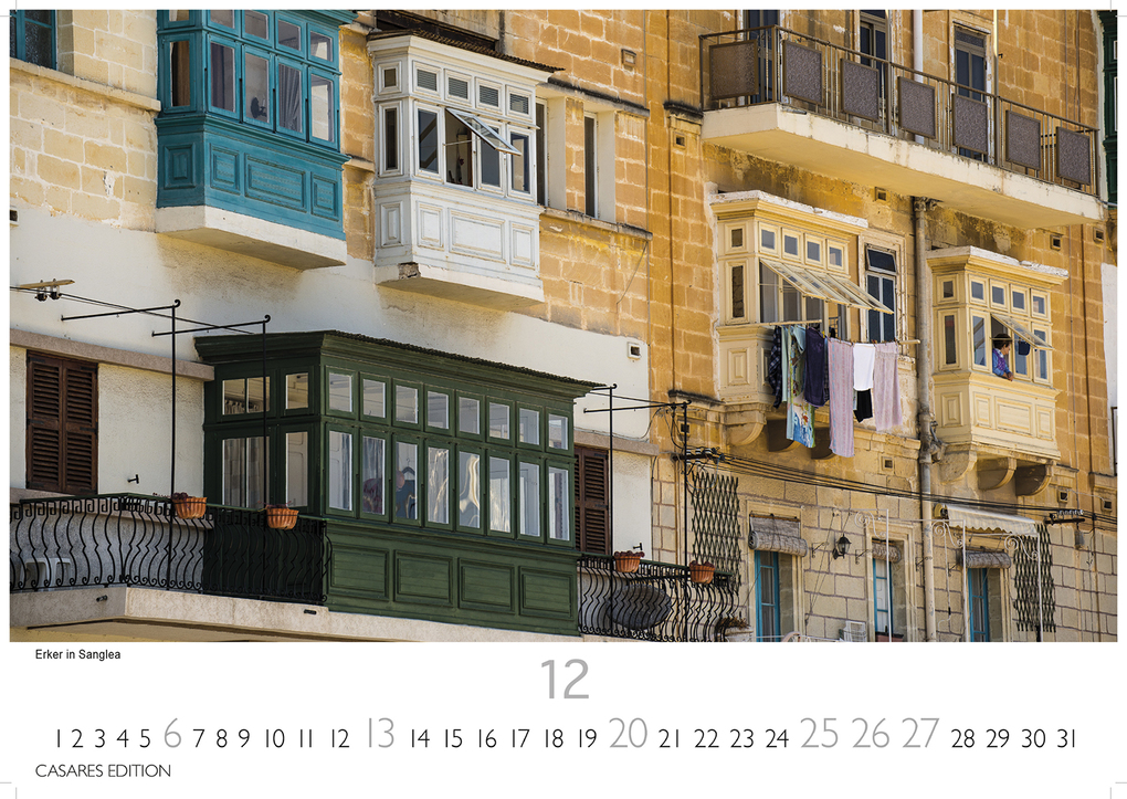 Weitere Ansicht: Malta Kalender 2026 - Wandkalender | Fotokalender Südeuropa 24x35cm - Hochwertiger . mit atemberaubenden Fotos von Malta - ideal für Liebhaber der Insel und Reiseliebhaber. | H. W. Schawe