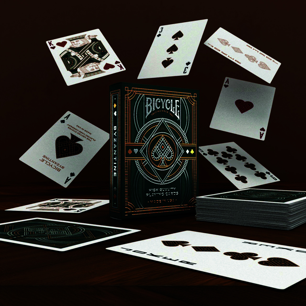 Weitere Ansicht: Bicycle Byzantine (Designer Spielkarten, Poker, Skat...) | United States Playing Card Company (USPC)