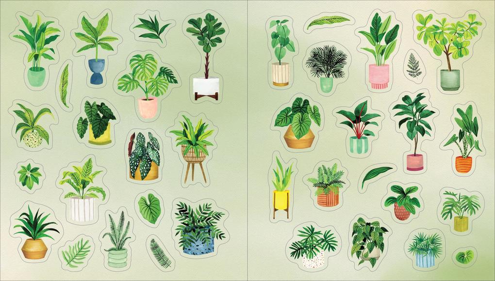 Weitere Ansicht: A Plant Lover's Sticker Book