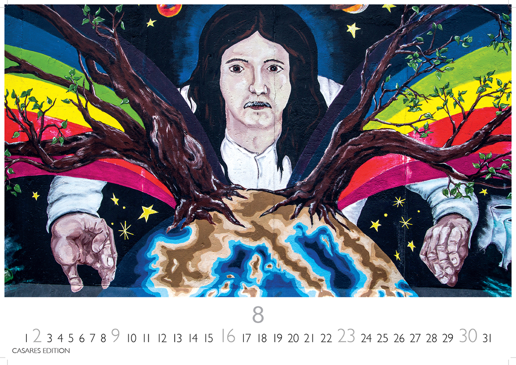 Weitere Ansicht: Berlin Street Art Kalender 2026 - Wandkalender | Fotokalender Deutschland 35x50cm Großformat - Vielfalt und Kreativität der urbanen Kunst | H. W. Schawe