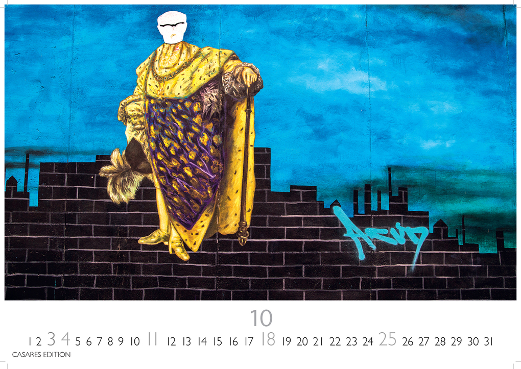Weitere Ansicht: Berlin Street Art Kalender 2026 - Wandkalender | Fotokalender Deutschland 35x50cm Großformat - Vielfalt und Kreativität der urbanen Kunst | H. W. Schawe