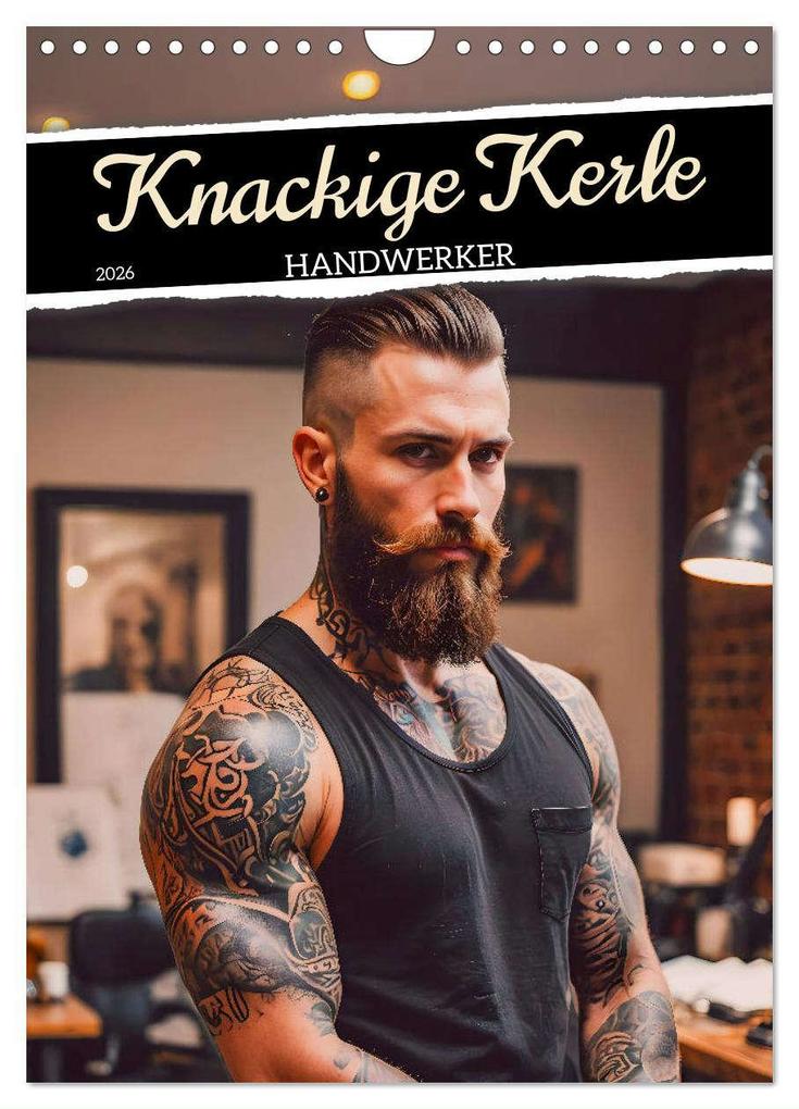 Produktbild: Knackige Kerle - Handwerker (Wandkalender 2026 DIN A4 hoch), CALVENDO Monatskalender | pixs:sell pixs:sell, Sell Pixs:Sell, Calvendo, pixs:sell