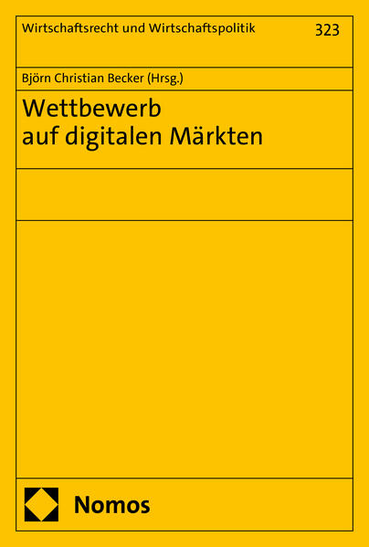 Produktbild: Wettbewerb auf digitalen Märkten