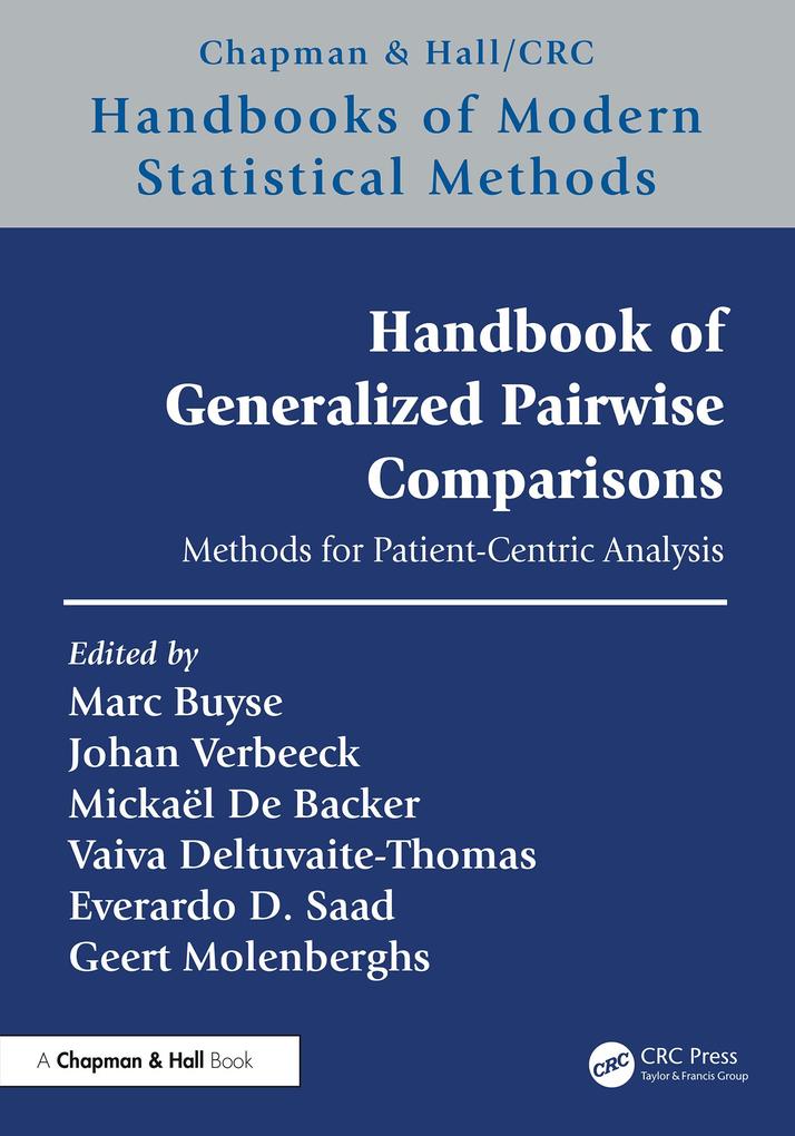 Produktbild: Handbook of Generalized Pairwise Comparisons