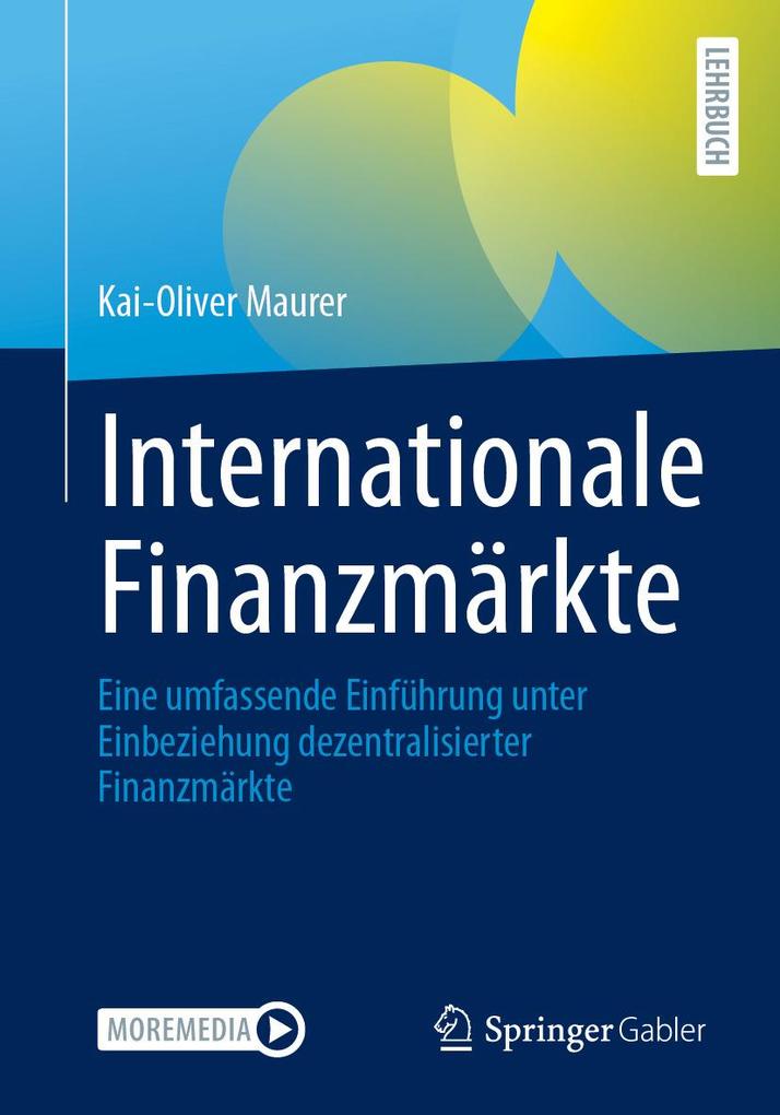 Produktbild: Internationale Finanzmärkte | Kai-Oliver Maurer