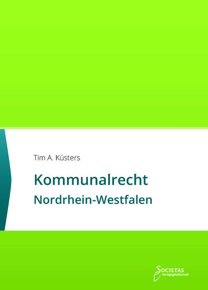 Produktbild: Kommunalrecht Nordrhein-Westfalen