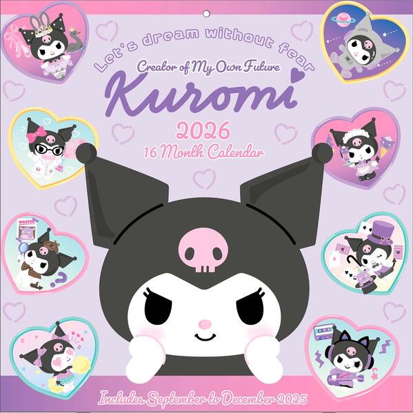 Produktbild: KUROMI - Broschürenkalender 30 x 30
