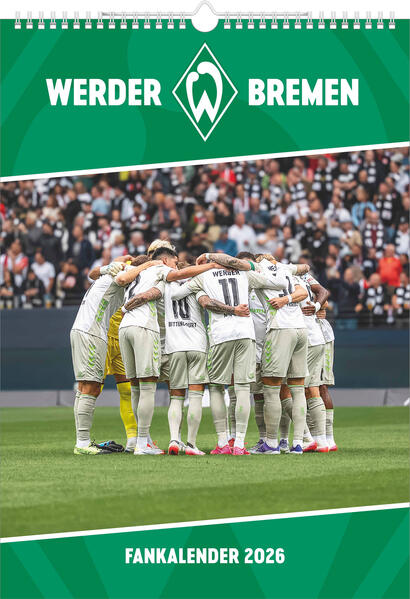 Produktbild: Werder Bremen 2026 - A3-Kalender - Fußball-Kalender - Fan-Kalender - 29,7x42 - Sport | Neumann Verlage GmbH & Co. KG