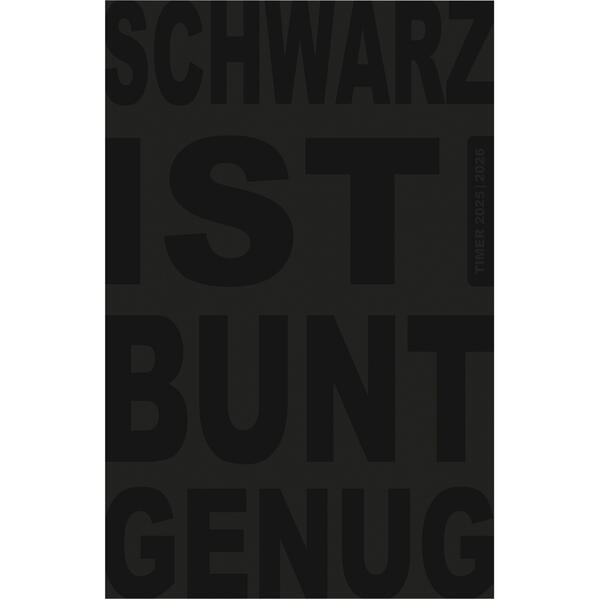 Produktbild: Schülerkalender Quote schwarz