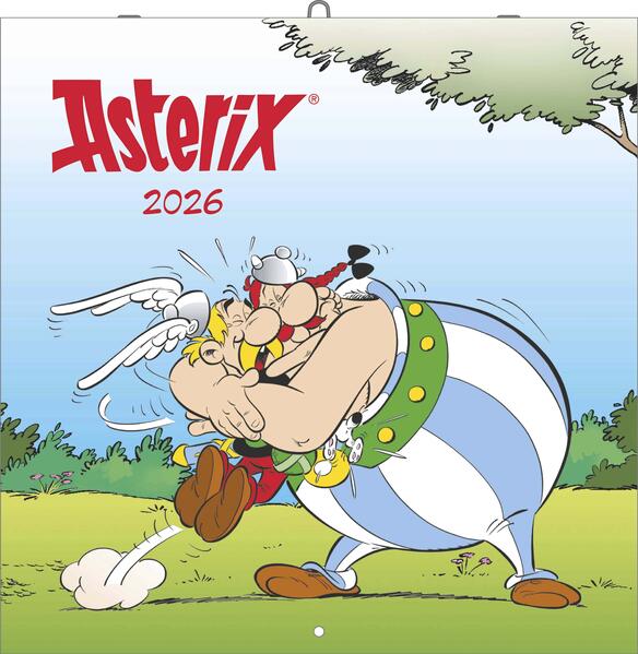 Produktbild: N Neumann - Asterix 2026 - Wandkalender Broschürenkalender 30x30 cm (offen 30x60 cm) mit 12 Monatsbl | Neumann Verlage GmbH & Co. KG