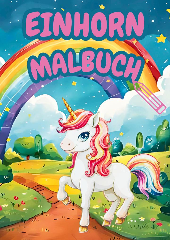 Produktbild: Das große Einhorn Malbuch | Michael Parzinger