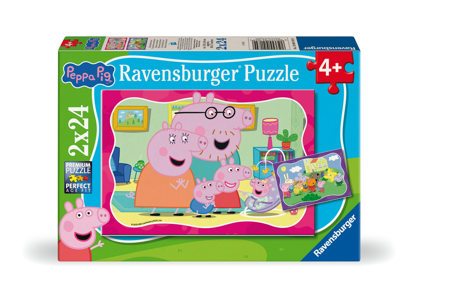 Produktbild: Kinderpuzzle 2x24 Teile - Peppa Wutz - Peppa Pig
