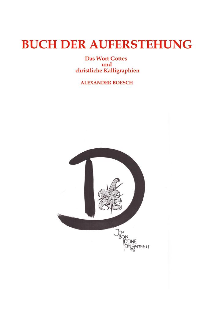 Produktbild: Buch der Auferstehung | Alexander Boesch
