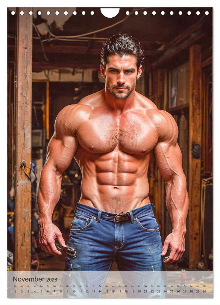 Weitere Ansicht: Knackige Kerle - Handwerker (Wandkalender 2026 DIN A4 hoch), CALVENDO Monatskalender | pixs:sell pixs:sell, Sell Pixs:Sell, Calvendo, pixs:sell