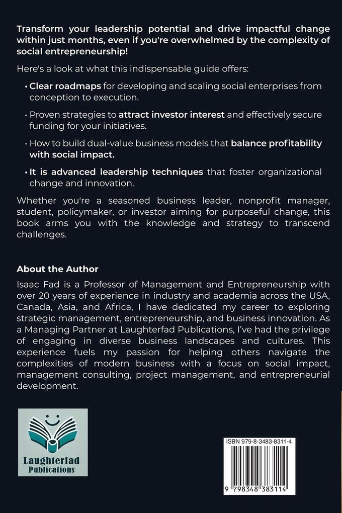 Weitere Ansicht: Social Entrepreneurship and Innovation Management | Isaac Fad