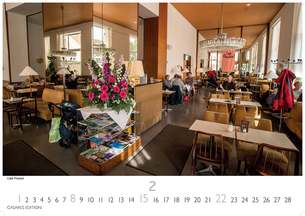 Weitere Ansicht: Wiener Caféhaus Kultur Kalender 2026 - Wandkalender | Fotokalender Alpenländer 35x50cm Grosses Format | Historische & Kulturelle Kaffeehaus Motive | . & Geschenkidee | H. W. Schawe