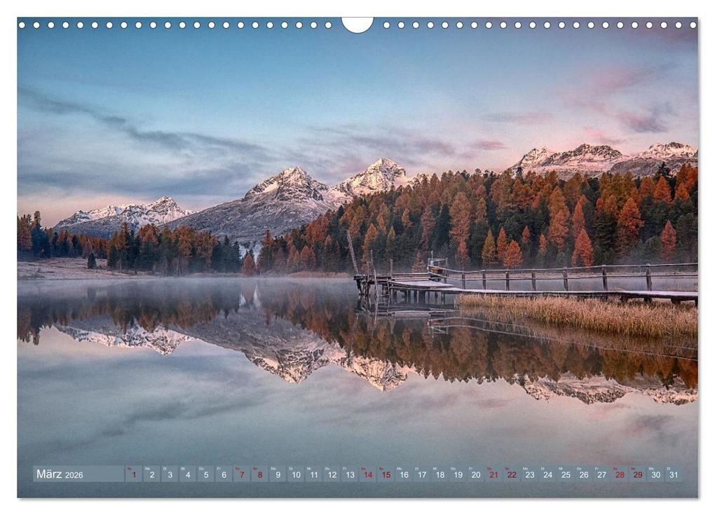 Weitere Ansicht: Bergstille - Landschaften, die berühren (Wandkalender 2026 DIN A3 quer), CALVENDO Monatskalender | Judith Kuhn, Calvendo