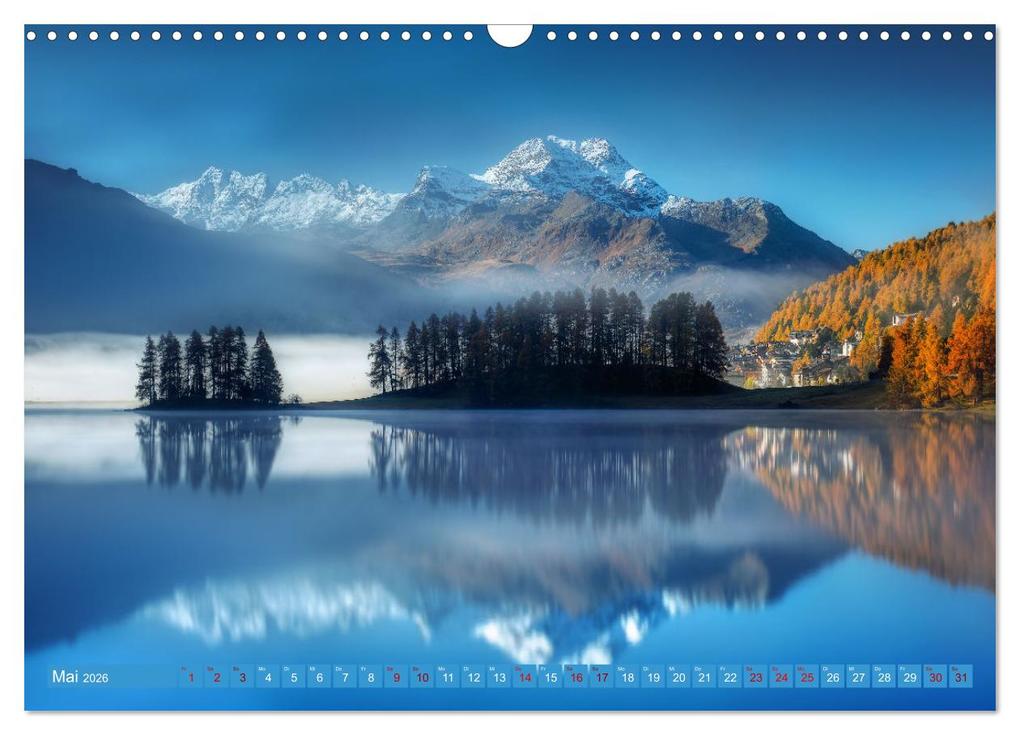 Weitere Ansicht: Bergstille - Landschaften, die berühren (Wandkalender 2026 DIN A3 quer), CALVENDO Monatskalender | Judith Kuhn, Calvendo