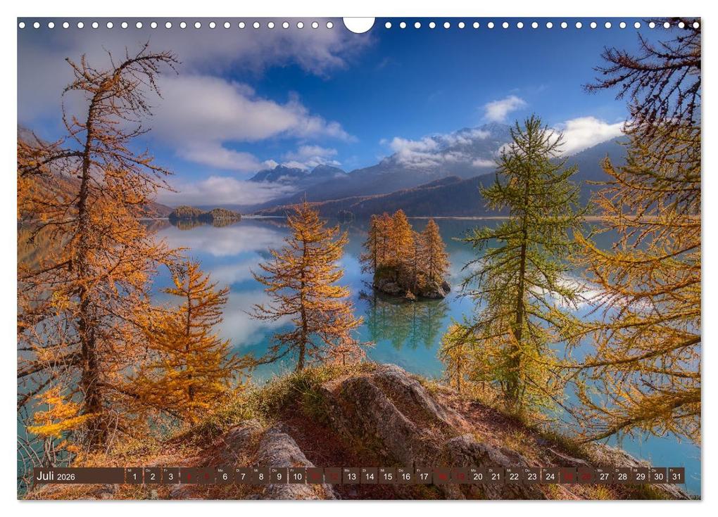 Weitere Ansicht: Bergstille - Landschaften, die berühren (Wandkalender 2026 DIN A3 quer), CALVENDO Monatskalender | Judith Kuhn, Calvendo