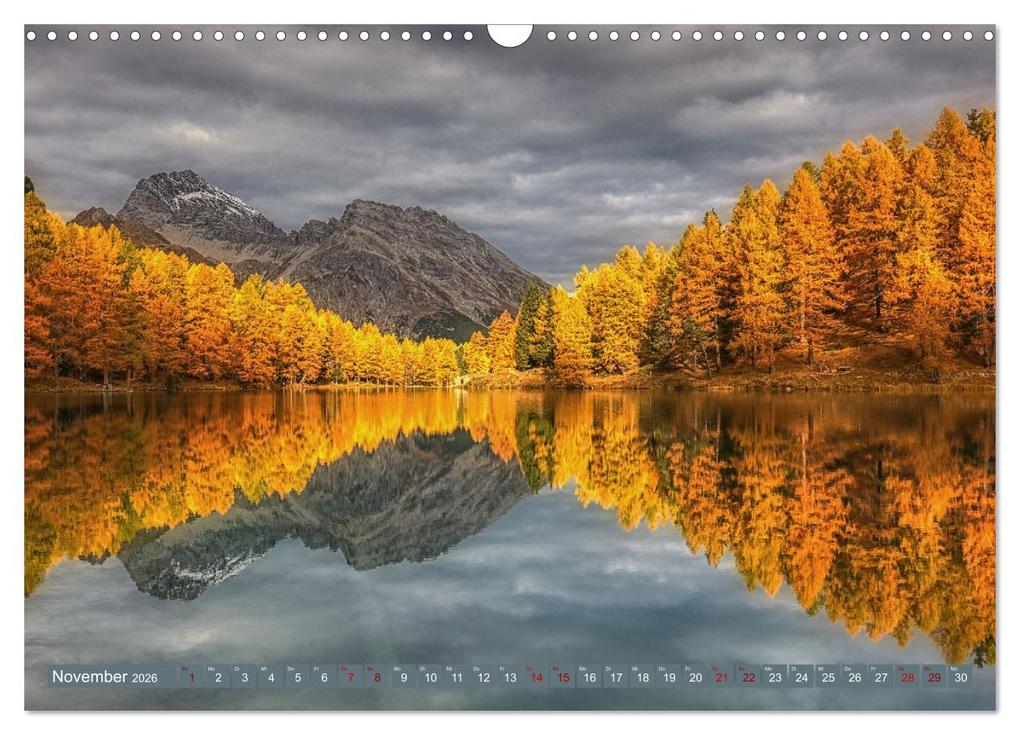 Weitere Ansicht: Bergstille - Landschaften, die berühren (Wandkalender 2026 DIN A3 quer), CALVENDO Monatskalender | Judith Kuhn, Calvendo