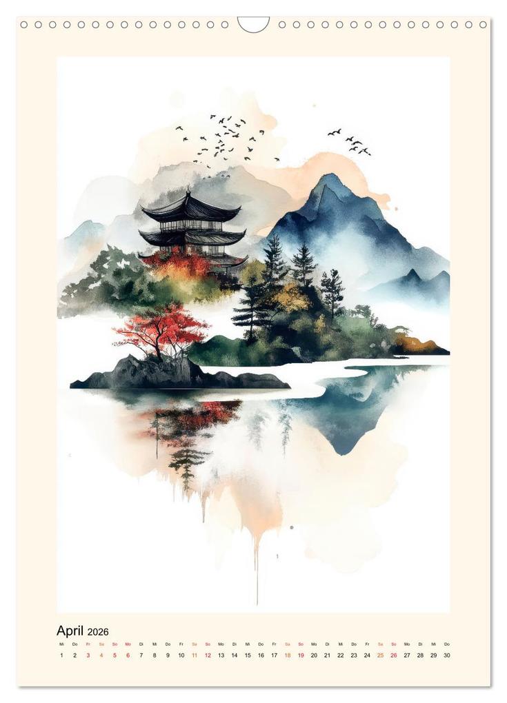 Weitere Ansicht: Japan - Momente der Stille (Wandkalender 2026 DIN A3 hoch), CALVENDO Monatskalender | Peter Roder, Calvendo