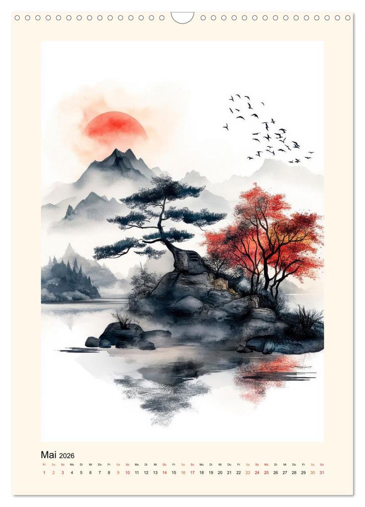 Weitere Ansicht: Japan - Momente der Stille (Wandkalender 2026 DIN A3 hoch), CALVENDO Monatskalender | Peter Roder, Calvendo