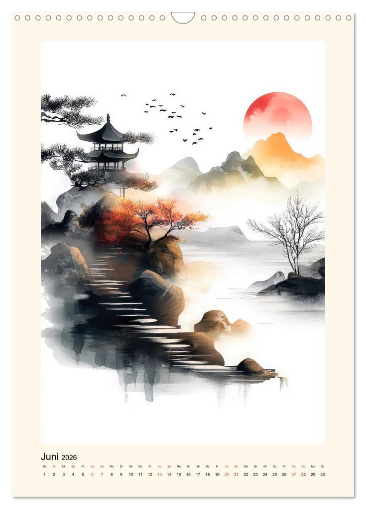 Weitere Ansicht: Japan - Momente der Stille (Wandkalender 2026 DIN A3 hoch), CALVENDO Monatskalender | Peter Roder, Calvendo