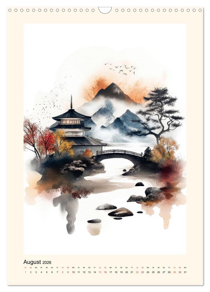 Weitere Ansicht: Japan - Momente der Stille (Wandkalender 2026 DIN A3 hoch), CALVENDO Monatskalender | Peter Roder, Calvendo