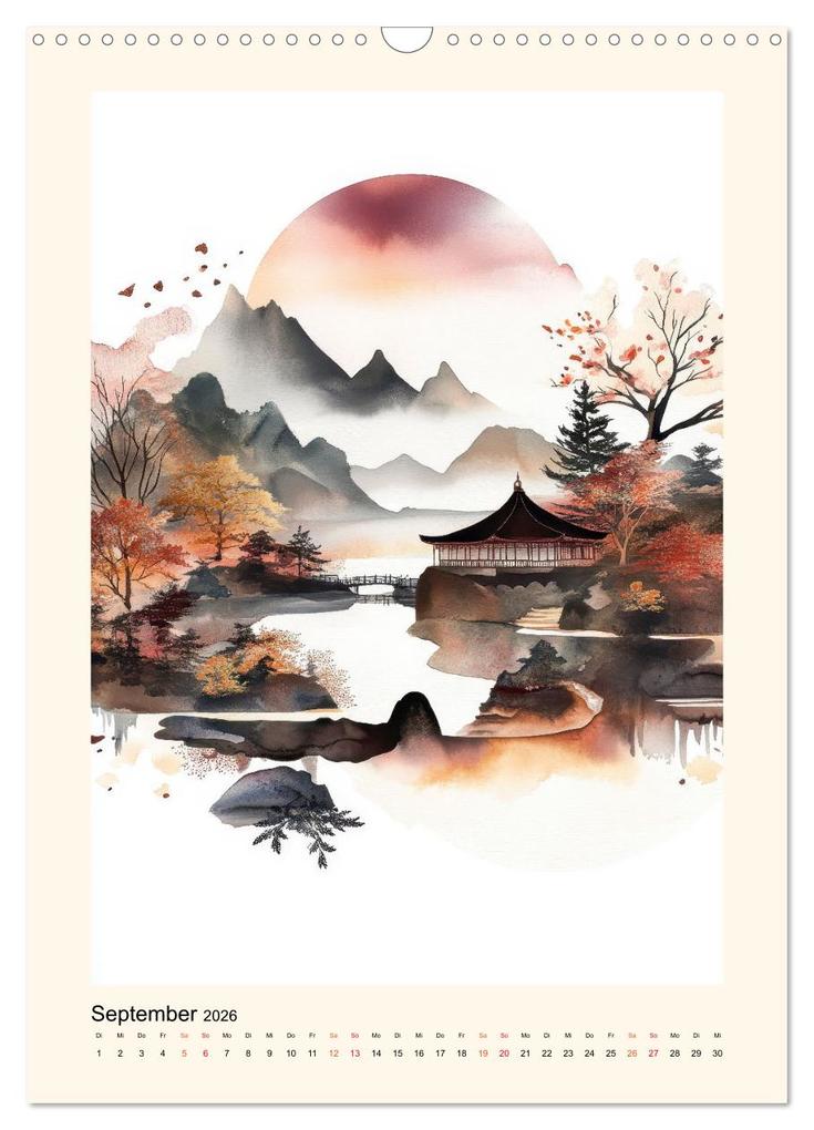 Weitere Ansicht: Japan - Momente der Stille (Wandkalender 2026 DIN A3 hoch), CALVENDO Monatskalender | Peter Roder, Calvendo