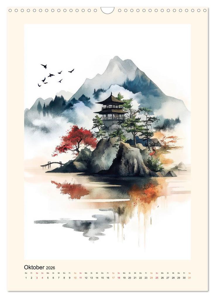 Weitere Ansicht: Japan - Momente der Stille (Wandkalender 2026 DIN A3 hoch), CALVENDO Monatskalender | Peter Roder, Calvendo