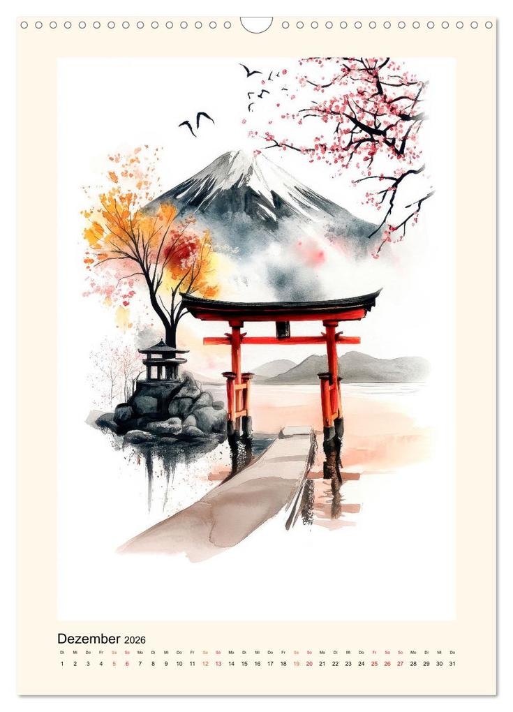 Weitere Ansicht: Japan - Momente der Stille (Wandkalender 2026 DIN A3 hoch), CALVENDO Monatskalender | Peter Roder, Calvendo