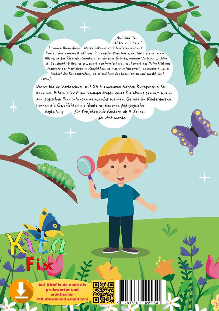 Weitere Ansicht: KitaFix-Kurzgeschichten Schmetterlinge | Sandra Plha