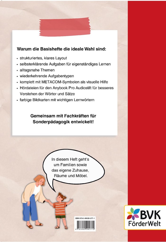Weitere Ansicht: Basisheft Familie und Wohnen | Marita Inderrath