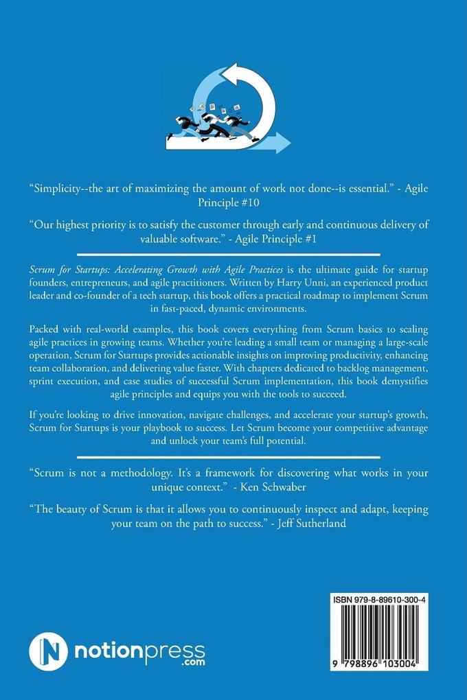 Weitere Ansicht: Scrum for Startups | Harry Unni