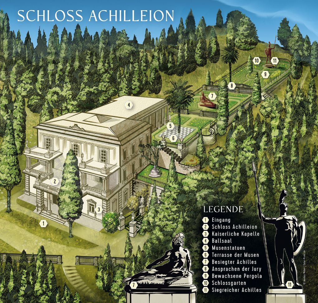 Weitere Ansicht: Palace of Ink & Illusions, Band 1 - Der Kuss der Muse | Sabine Schoder