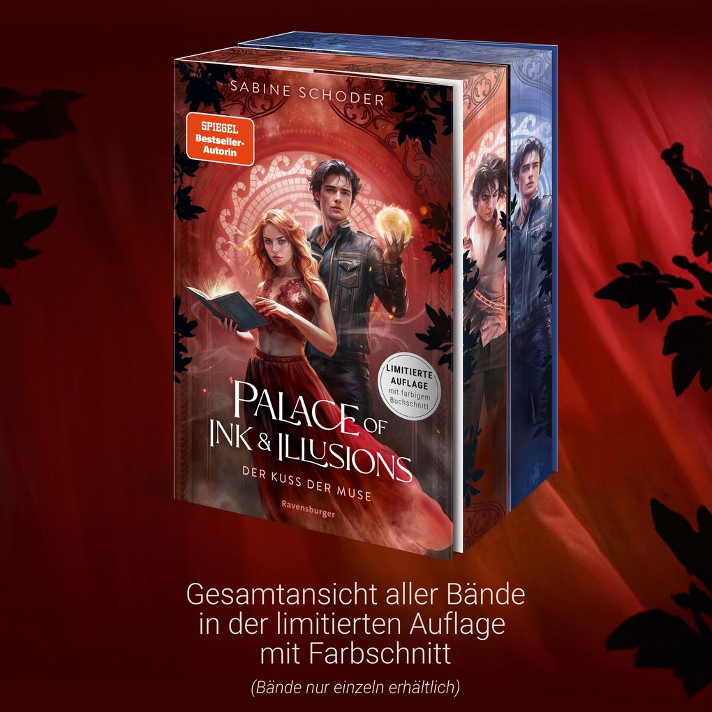 Weitere Ansicht: Palace of Ink & Illusions, Band 1 - Der Kuss der Muse | Sabine Schoder