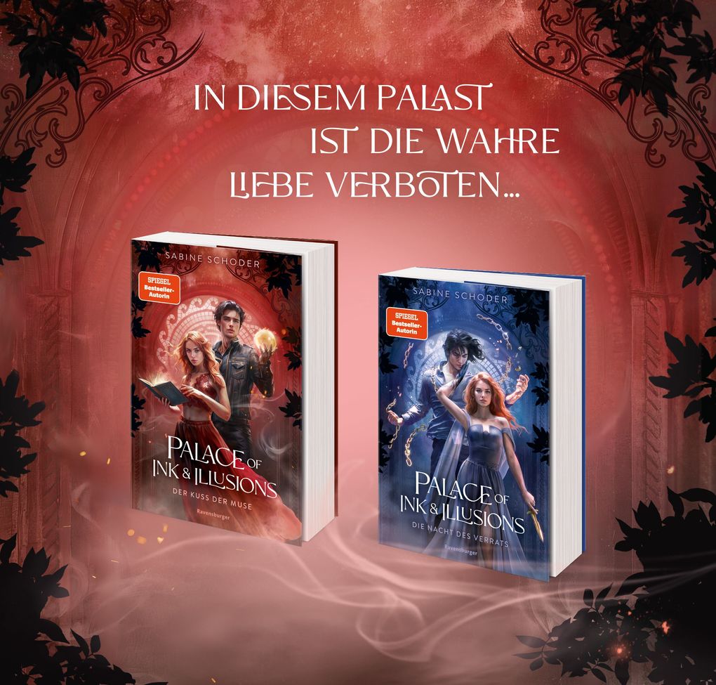 Weitere Ansicht: Palace of Ink & Illusions, Band 1 - Der Kuss der Muse | Sabine Schoder