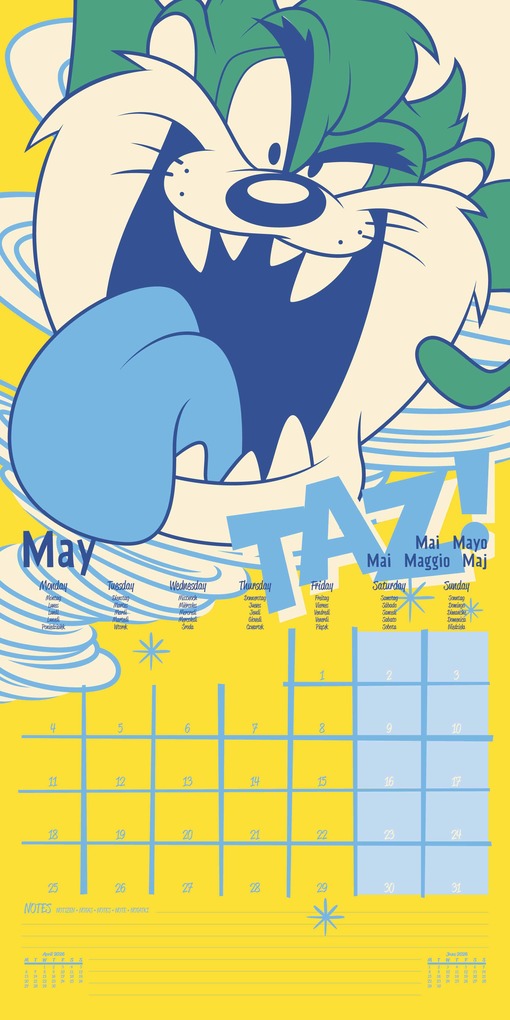 Weitere Ansicht: LOONEY TUNES - Broschürenkalender 30 x 30