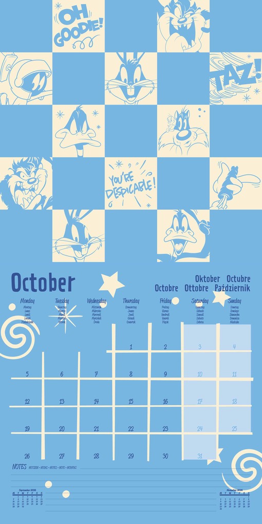 Weitere Ansicht: LOONEY TUNES - Broschürenkalender 30 x 30